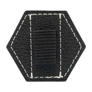 ที่ใส่ปากกายืดหยุ่นที่ใส่คลิปปากกาปากกาหนังแบบมีกาวสำหรับช่องใส่ปากกาหนังแท็บเล็ตวารสารสมุดบันทึกปกแข็ง