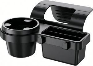 Kwaks Car Window Multifunctional Storage Organizer - Car Door Cup Holder Cell Phone Storage Water Cup Holder for Storing Small Items Such as Earphones Keys Bottles