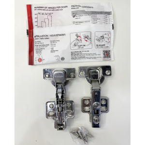 Hafele 315.07.113/ 315.07.114/ 315.07.115 – Bản Lề Metalla SM 110º - Chất liệu Inox 304 - Lắp Cánh Tủ Gỗ - STM