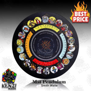 Alas Ramalan Mat pendulum Waite Smith Tablecloth Kartu Tarot Metaphysical