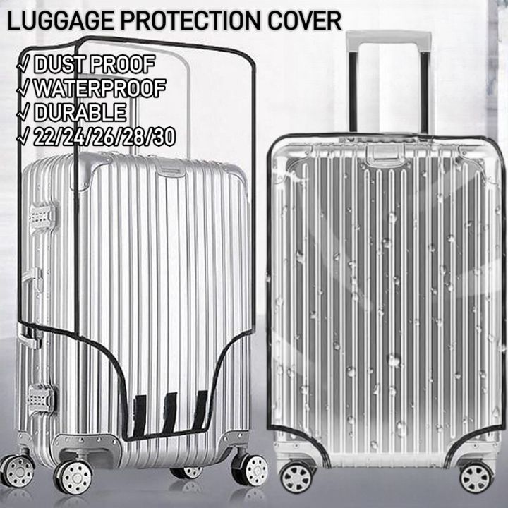 Custodia Protettiva Per Valigia - Impermeabile In PVC Trasparente, Per Valigie Da 28 Pollici | Anti-graffio E Polvere - Foto 8