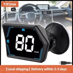 【Local shipping】 Overspeed Alarm Car Accessories G20 For Car Truck Bus Digital GPS Compass Speedometer Big Font Head Up Display Car HUD