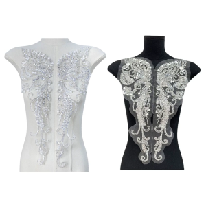 2 gói độ bền Sequins thêu các bản vá lỗi hoạ tiết sáng tạo appliques phong cách cho tùy biến trang phục và ngọn