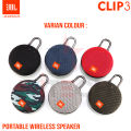 Speaker Portable JBL CLIP3 Wireless Bluetooth JBL Clip3 IPX7. 