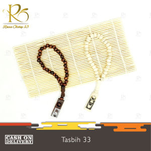 GROSIR Tasbih Kayu 33 (10 pcs) Oleh Oleh Haji Umroh Murah