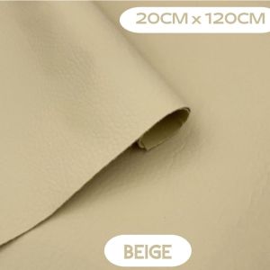 Stiker Sticker Bahan Kulit Untuk Tambal Penambal Sofa Jok Motor Mobil Langsung Tempel Warna Hitam Putih Cream Dll | Bayar Di Tempat