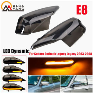 quietness For Subaru Forester Outback Legacy Rearview Mirror  Lamp 2003-2008 Dynamic LED Mirror Turn Signal Indicator Light  4L7X1M