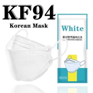 10pcs KF94 Mask Face 4ply KF94 Mask Made in Korea Protection Medical Face Mask Version 4-layers Disposable Protective Face Mask Original Dust Mask