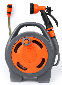 Garden Water Hose Reel- Water Pipe Car Automative Tool Garden Hose Reel Retractable And Spray Nozzle with 10M Hose for Car Wash  Gardening HDB MSCP Car/Bike/Van Wash {Local Fast Delivery and Warranty}