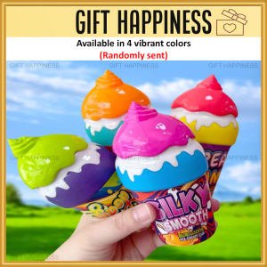 Spill-Proof Ice Cream Bubble Wand – Cute Bubble Stick Toy for Kids | Fun Outdoor Play | Birthday Goodies | Gift Happiness