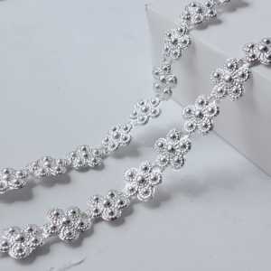 diamond aplikasi renteng aksesoris bahan craft motif grade A per 50cm murah