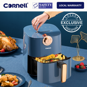 [LAZADA EXCLUSIVE] Cornell 3.5L Air Fryer with Detachable Basket Freezer Basket - Lazada