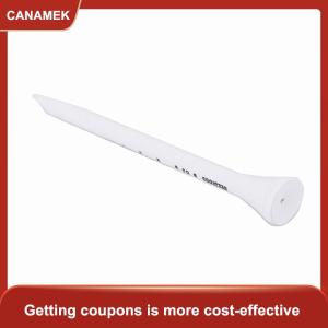 【CANAMEK 】 50PCS Professional Golf Tees 83mm White Golf Wood Tee Scale Golf Tees