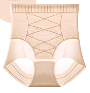 Womens Tummy Shaping Pants Hip Lifting Breathable Seamless High Waist Shapewear Tummy Lifting Hip Shaping Shorts Invisible Wear Breathable Shaping Shorts