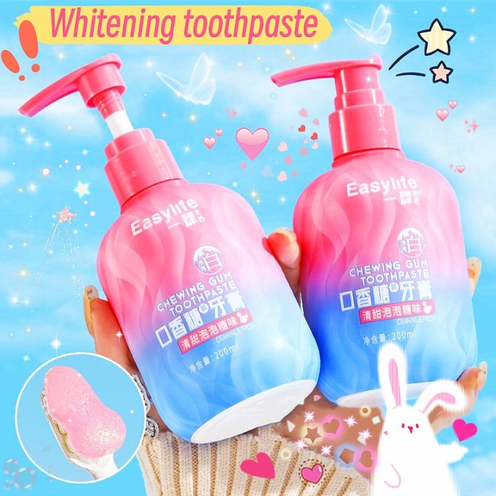 chewing gum toothpaste pemutih gigi kuning teeth whitening toothpaste ...