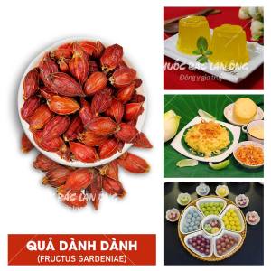 Quả dành dành 100g chi tử khô tạo màu mùi tự nhiên cho các món ăn