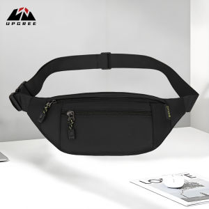 UPGREE Sport Waist Pack Cross Body Bag Pouch Bag Casual Men Chest Bag Men Fashion Shoulder Bag Waist Belt Bag Waterproof Waist Bag for Travel Outdoor