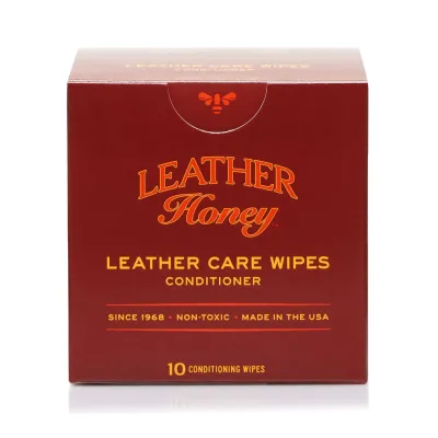 Leather Honey™ Leather Cleaner / Conditioner Wipes