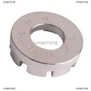 [COD] Laogeliang Bicycle Spoke Nipple Wrench 8 Way Groove Bike Wheel Rim Adjuster Spanner Multitool Repair Service Tool Key Bike Tools Cycling