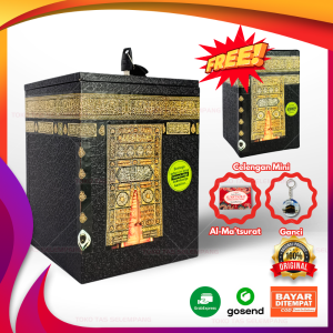 Celengan Kabah Jumbo Kunci Ukuran 15x 20 Bonus Celengan Mini Celengan Kabah Pakai Engsel Buka Tutup