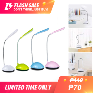 LED table lamp rechargeable desk lamp study lamp led light for room with portable clip white lighting eye-protecting Powered by 3AAA Battery/USB plug