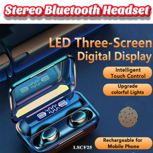 Led Display Waterproof Earbuds Headphone Wireless Bluetooth Earphones Auriculares F9 Audifonos with 1200Mah Power Headset
