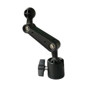 17mm Ball Head Bracket Adapter with Extension Rod 1/4in Female to 17mm Ball Adapter Angle Adjustable Phone Mount Adapter