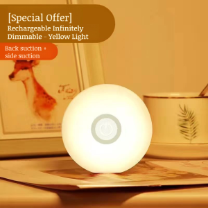 Wireless Adsorption Touch Mini Night Light Bedroom Mini Night Light Charging Ambient Light