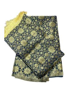 Rok Lilit Songket Set Slendang Bawahan Muslim Pakaian Wanita Rok Songket Palembang