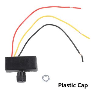 XIJIBAN 1Pcs 12V Bộ điều khiển máy phun điện Tối đa 70W loại Nhựa Bộ điều chỉnh tốc độ bơm nước Đầu nối dây điện Công tắc điều chỉnh Phụ kiện dụng cụ làm vườn