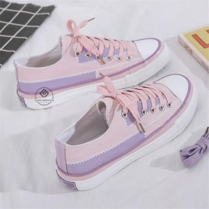 Sepatu Wanita Import FN 25 Sneakers Korea Cewek OOTD Fashion Hangout Jalan Jalan Nongkrong Keren Kekinian Elegan Murah