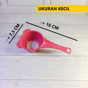 Saringan Teh Kopi Plastik Murah Gula Ampas Santan Ceko Susu Kacang Jeruk Minuman Serbaguna Gagang