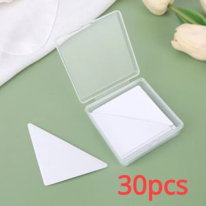 30pcs Shirt Collar Styling Stickers T-Shirt Stand Collar Stays Anti-roll Fixed Pads Self-adhesive Invisible Patches Accessories