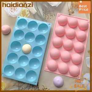 haidianzi 3D Ball Round Half Sphere Silicone Mold For DIY Baking Pudding Mousse Chocolate Eco-Friendly Cake Mold Kitchen Accessories Tools