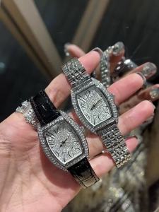 G7 Cross-Border TK Live Hot-Selling Belt Womens Watch Barrel-Shaped Genuine Leather Vintage Womens Watch Fashion Waterproof 7/7