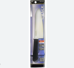 Dao bếp Santoku KAI Grace AZ-5050 165mm thép không gỉ sắc bén - Nhật Bản