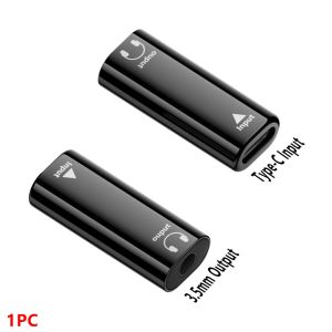 LUXURYLYN Male to Female USB Type-C to 3.5mm Converter No Delay HiFi Audio Adapter Professional Plug and Play Cable Extender for Phone Laptop Tablet