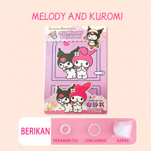 Mainan Sanrio DIY Quiet Book Paper Doll Mainan Edukasi Busy Book Buku Aktifitas Anak