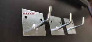 {HOẢ TỐC} Móc treo phụ kiện quần áo bắn trực tiếp lên tường
