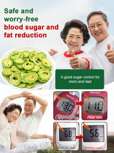 Sugar Free Bitter Melon Crisps Natural Dried Snacks with No Added Sugar Chips for Weight Management Crispy Bitter Gourd Slices Traditional Herbal Snack