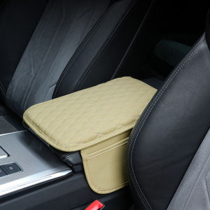 Car Armrest Box Cover Center Console Armrest Pad Storage Organizer Protective Height Increase Cushion Auto Interior Accessories