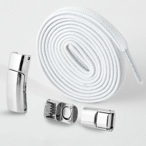 Indo 1866 - Tali Sepatu Praktis Magnet / Shoelace Lock Push Button Buckle
