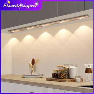 Đèn Ngủ LED Đèn Tủ Cảm Biến Chuyển Động Đèn Tường LED Không Dây Sạc USB Đèn Gợn Sóng Đồi Siêu Mỏng Đèn Bàn Quán Bar Cho Nhà Bếp Phòng Ngủ Tủ Quần Áo Tủ Rượu Đèn Trong Nhà Đèn 3 Màu Trong 1 Điều Chỉnh Độ Sáng Vô Cấp Với Dây USB