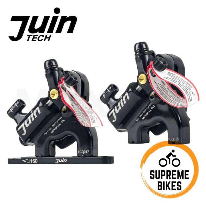 Juin Tech F1 CableActuated Hydraulic Brake Caliper with 160mm Rotors