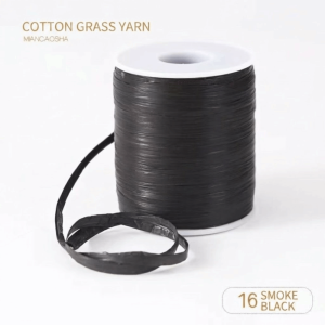 ADREE 120M Per Roll Raffia Thread Eco-Friendly Weaving Crochet Yarn Premium Quality Durable Hook Hat Ribbon DIY
