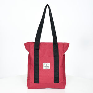 TOTEBAG CASUAL Tote Bag Poliester Vintage Desain Kartun & Grafis - Bisa Custom Sablon untuk Gift/Souvenir