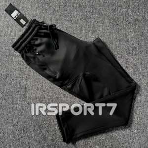 Celana Training Polos No Brand Bahan Misty import Resleting saku Belakang