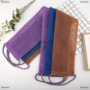 [COD] Homein African Net Bath Sponge 14x77cm African Net Long Bath Net Sponge Exfoliating Shower Body Scrubber Back Scrubber Skin Smoother