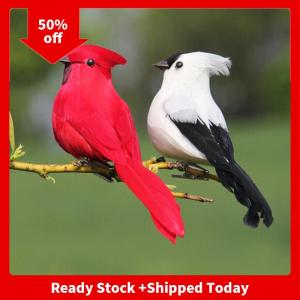 🔥🔥🔥pheebss ruyifang 1Pcs birds artificial feather foam doves wedding decoration venue ornament