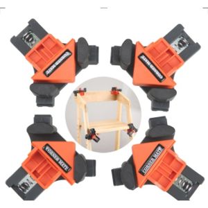 4PCS CORNER CLAMP MULTIFUNCTION 90 DEGREE RIGHT ANGLE CLIP